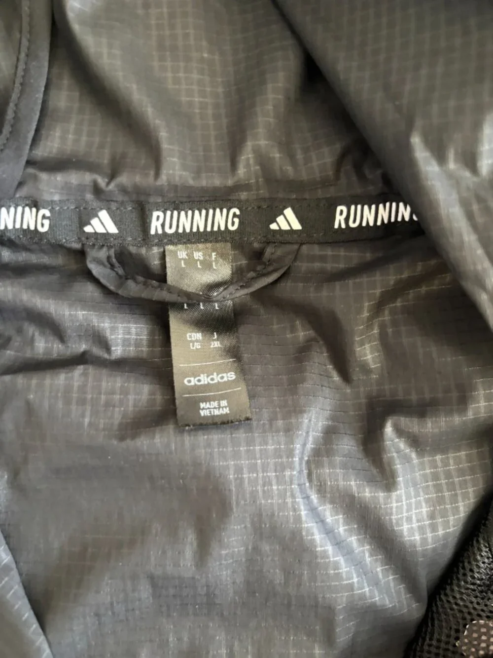 Adidas Running Full Zip Hooded Jacket